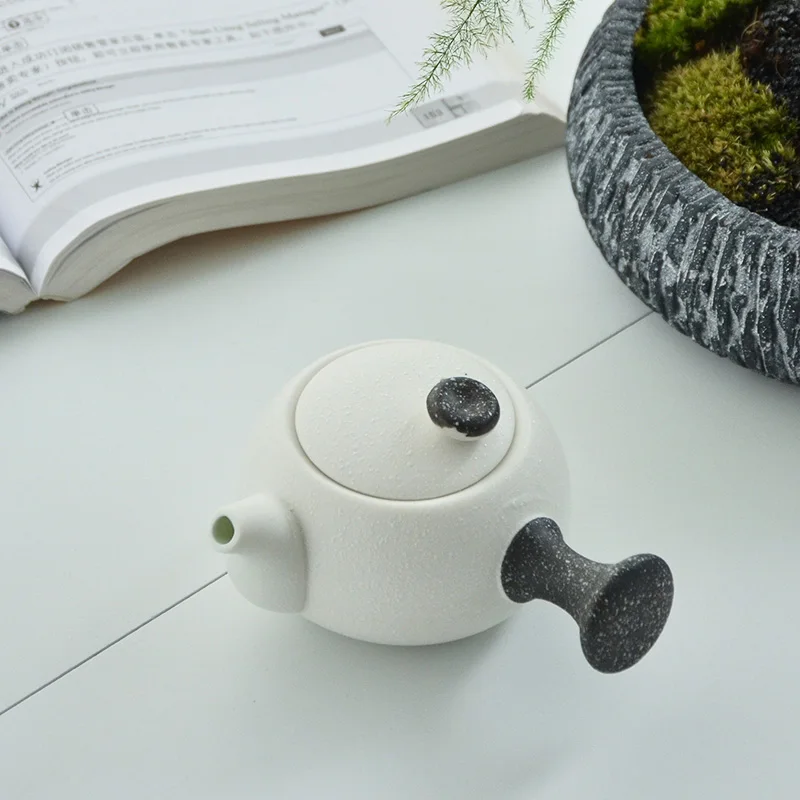 Teapot TANGPIN белый керамический чайник чайная чашка фарфоровый чайный сервиз китайский чайный набор кунг-фу посуда для напитков - Цвет: Teapot