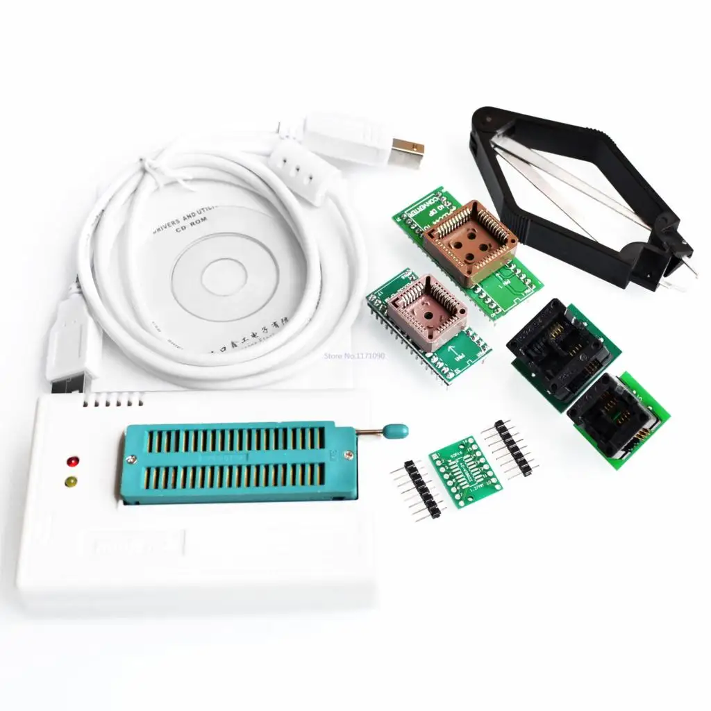 MiniPro TL866CS prgrammer USB Универсальный программатор/Биографические очерки программы + 6