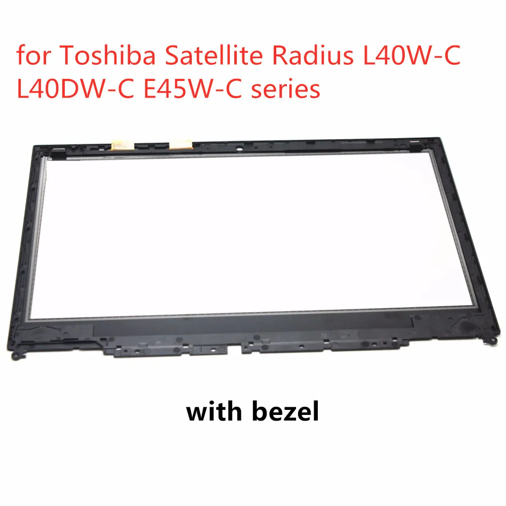 14 ''для Toshiba Satellite Radius L40DW C 105 L40W 102 C1876 C1955 сенсорный экран дигитайзер стекло +