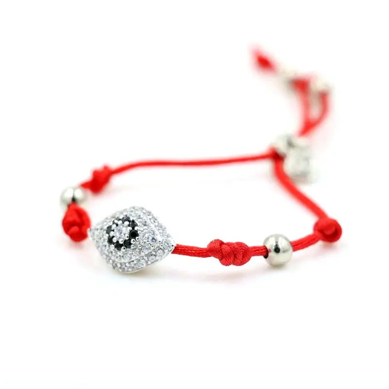 Браслет BPPCCR из красной веревочной ленты макраме рейки чакры для мужчин и женщин