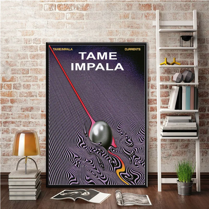 Популярная музыкальная группа Tame Impala Psychedelic печатный постер и печать на холсте
