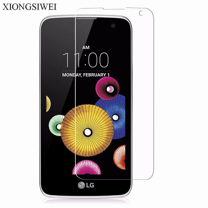 2 шт. закаленное стекло для LG K4 LTE K120 K120E K130 K130E чехол Защита экрана K 4 4G lte K121