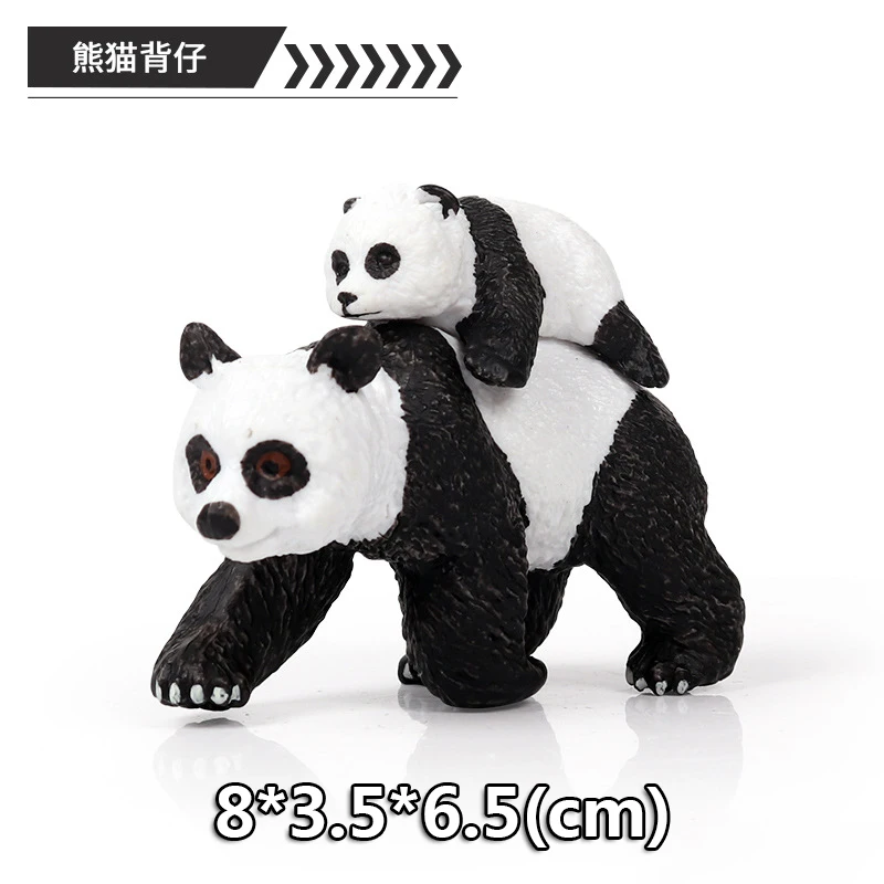 toy - 4 DIY Wild Jungle Zoo модели животных Plasti фигурки манга размеры Коллекция Модель Кукла игрушка для обучения для детей подарок - Цвет: toy - 4