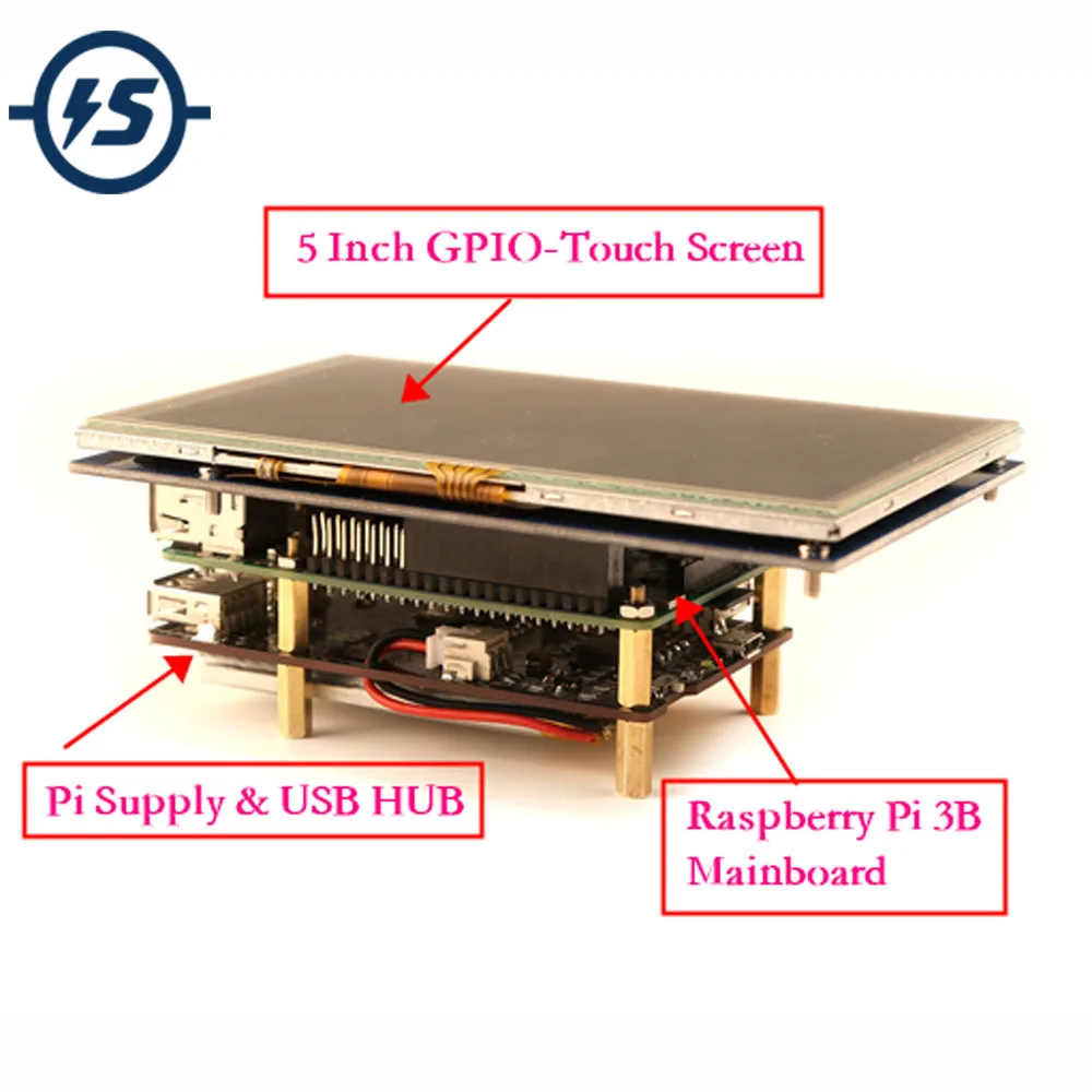 Модуль литиевой батареи USB HUB для Raspberry Pi 3 Zero/3B/2B/B 5 в 2 А блока питания|module 5v|module usbpower
