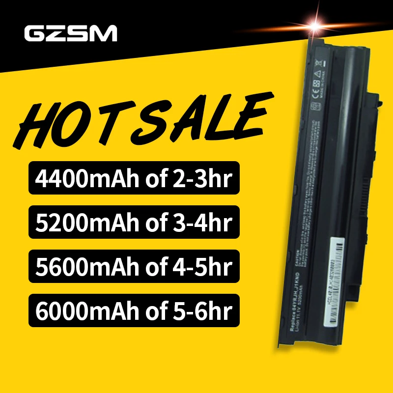 Аккумулятор GZSM для ноутбука Dell Inspiron 14R N4010 N4010D 13R N3010D N5010 N3010 J1KND N3110 N4050 N4110 N5010D