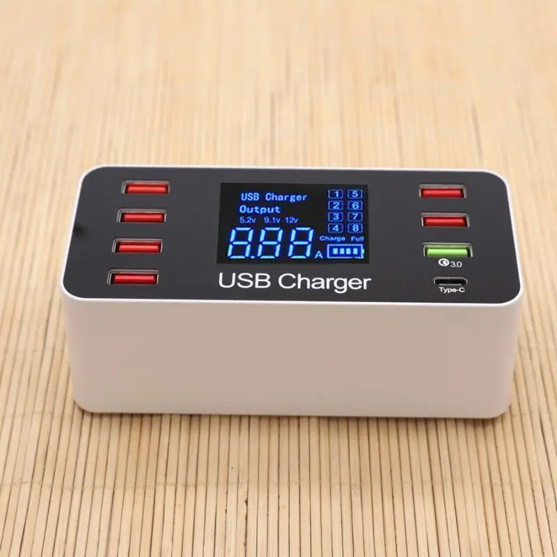 8 портов мульти быстрое зарядное устройство Usb быстрая зарядка 3 0 несколько