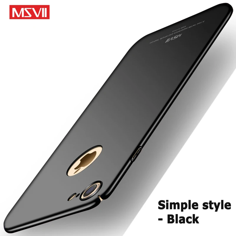 MSVII чехол для iPhone 7 Plus роскошный матовый Apple 8 Жесткий ПК чехлы|for iphone|iphone covercase cover |