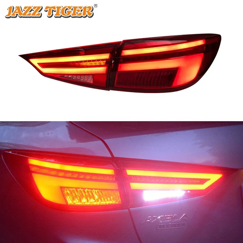 

Car Styling LED Taillights Assembly for Mazda 3 2014~2018 Axela LED Tail Lamp Rear Lamp DRL+Brake+Park+Signal