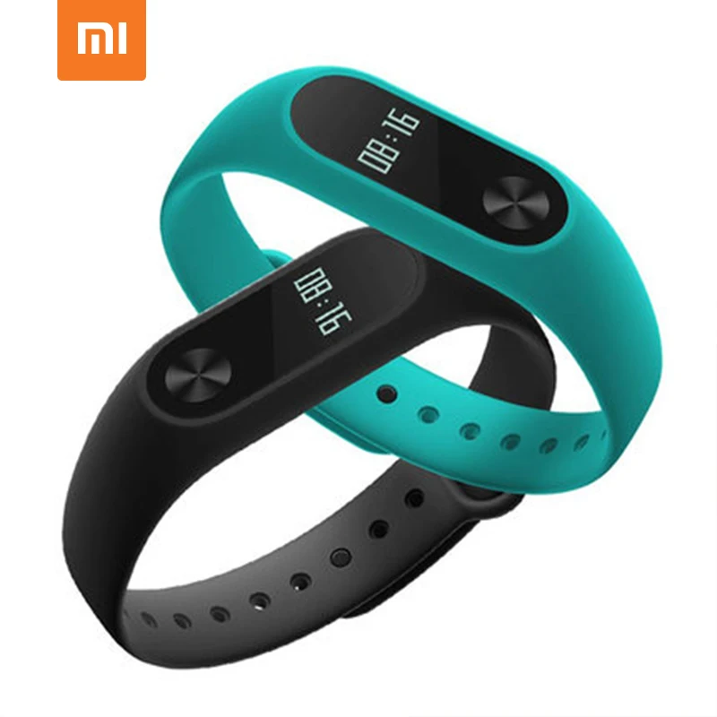 Original Xiaomi Mi Band 2 Smart Bracelet Heart Rate Monitor band Wristband With OLED Screen | Электроника