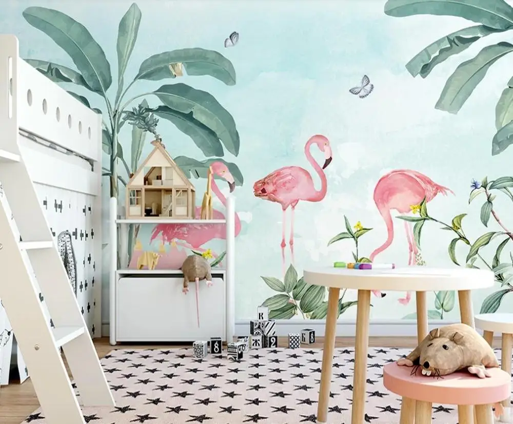 Настенные 3D-обои на заказ роспись вручную Скандинавская Юго-Восточная азиатская