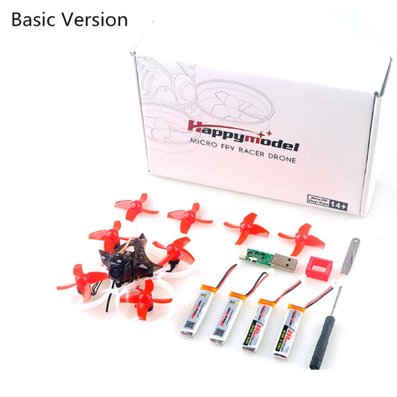Happyymodel Mobula7 Mobula 7 75 мм Crazybee F3 Pro OSD 2S гоночный Дрон, совместимый с Frsky Flysky, не является Европейской версией