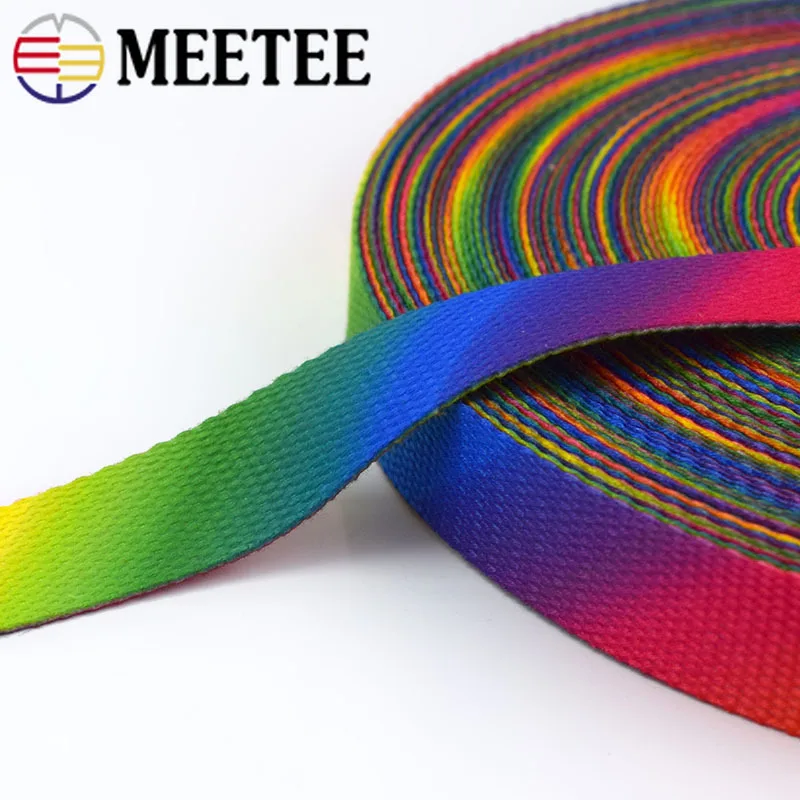Meetee 3/5 метров с ультратонкой оправой 37 мм полиэфирная хлопчатобумажная тканая лента рюкзак «сделай сам» ремень лямки ленты Швейные Ленты Косая Бейка аксессуары KY911