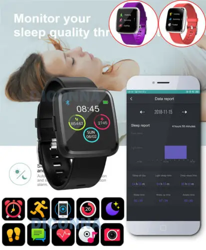 Смарт-часы Y7P спортивный монитор сердечного ритма подходит для IOS Android