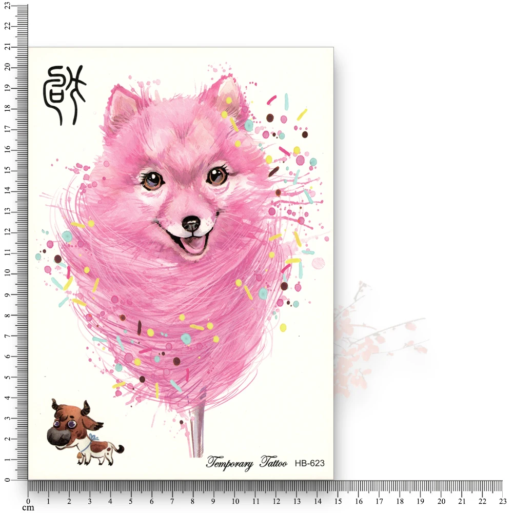 Блестящая фальшивая временная татуировка наклейки водостойкий китайский