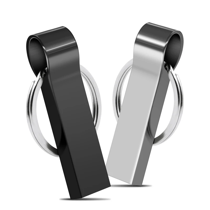 Новое поступление металлическая USB флешка 32 ГБ 64 128 16 8 4 Гб бесплатная доставка|USB