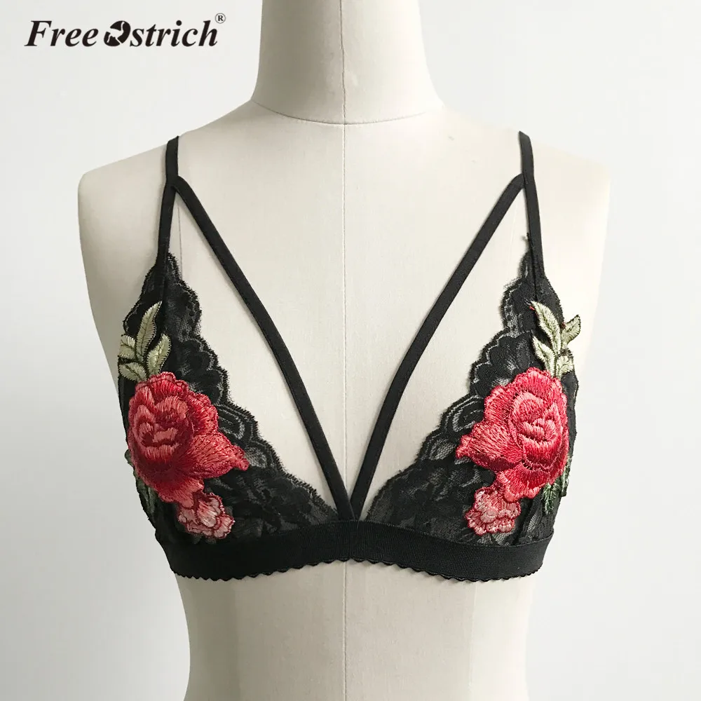 Женское нижнее белье Free Ostrich 2019 Женский бандажный кружевной Бралетт с