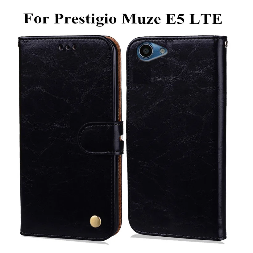 Роскошный нескользящий Чехол-бумажник из искусственной кожи для Prestigio Muze E5 LTE Book