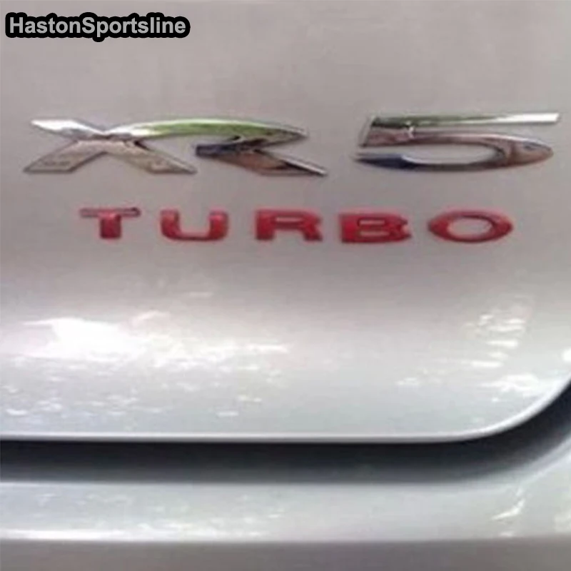 Для Ford Mondeo XR5 Turbo 3D хромированная эмблема наклейка на багажник автомобильный