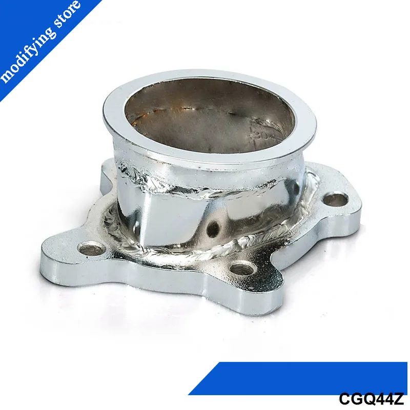 Для GT25 GT28 T25 T28 Turbo Down Pipe 5 bolt to 2 &quot63 мм V band Flange Adapter CGQ44Z|Оборотный клапан транспорта|