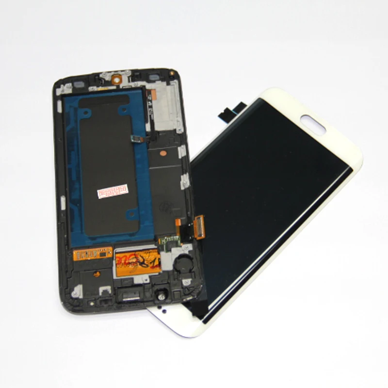 Для SAMSUNG S6 Edge LCD для Samsung Galaxy G925 G925F SM-G925F дисплей кодирующий преобразователь