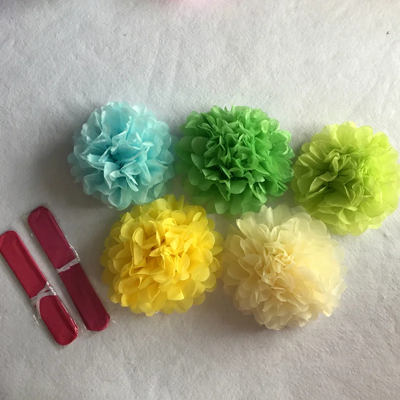 6inch Simulation Peony Flower DIY Tissue Paper Flower for Romantic Wedding Decoration Home Party Decorative Paper Flowers Balls