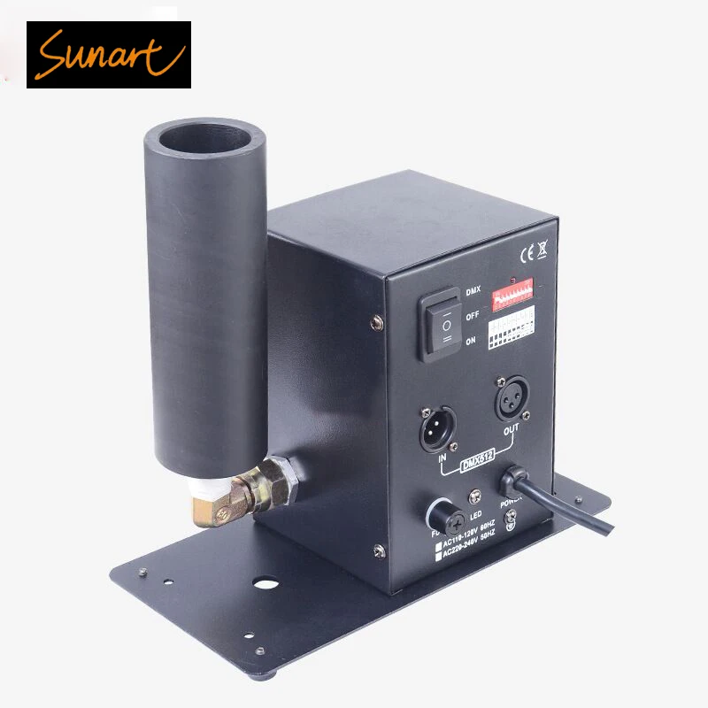 Free Shipping Stage Co2 Jet Somke Effect Machine For DJ Disco Hazer Fazer DMX 512 Control Work With Moving Head Beam Wash Light | Лампы и