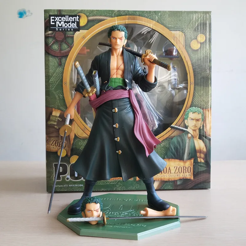 Аниме One Piece Luffy Roronoa Zoro фигурка героя мультфильма ПВХ Коллекционная модель Brinquedos