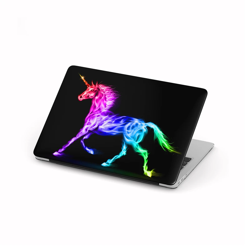 LoliHippo Unicorn Series Laptop Protective Case for Apple Macbook Air Pro 11 12 13 15 Inch A1466 A1706 Notebook Cover | Компьютеры и