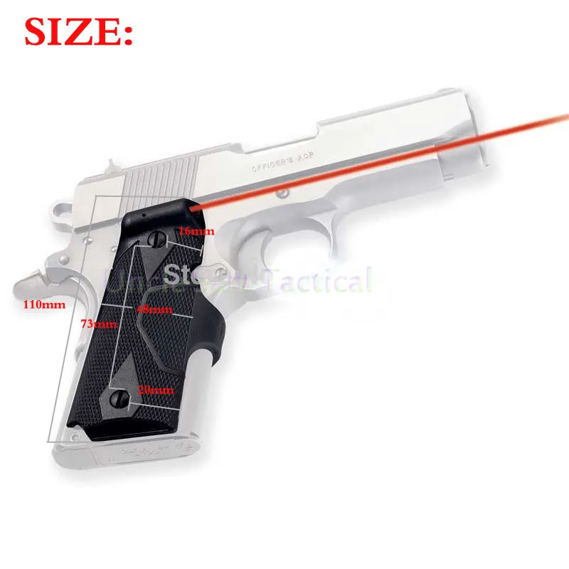 Тактический лазерный прицел с красной точкой Для GBB 1911 серия страйкбол игры на