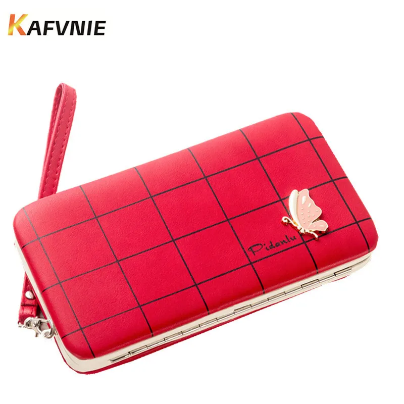 2018 женские роскошные кошельки из искусственной кожи кошелек для девочек красный