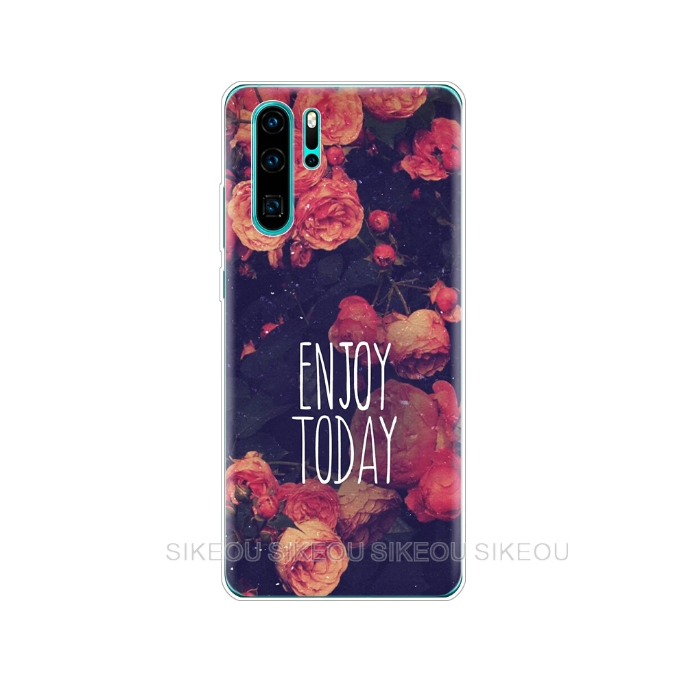 33975 Чехол для huawei P30 Pro Чехол huawei P30Pro чехол Силиконовый ТПУ для телефона чехол-накладка на huawei P30 Pro VOG-L29 ELE-L29 P 30 Lite чехол - Цвет: 33975