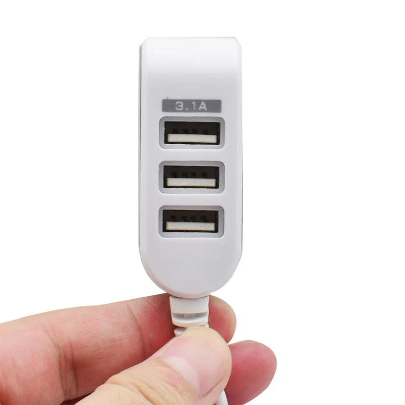 AC Charger Adapter 3.1A USB Port Wall Charging For Home Travel Android Mobile Phone Dropshipping | Мобильные телефоны и