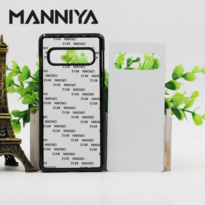 MANNIYA для samsung Galaxy S10/S10 Плюс/S10 lite бланковые цветные пластиковые чехлы с Алюминий вставками и лентой из 100 шт./лот
