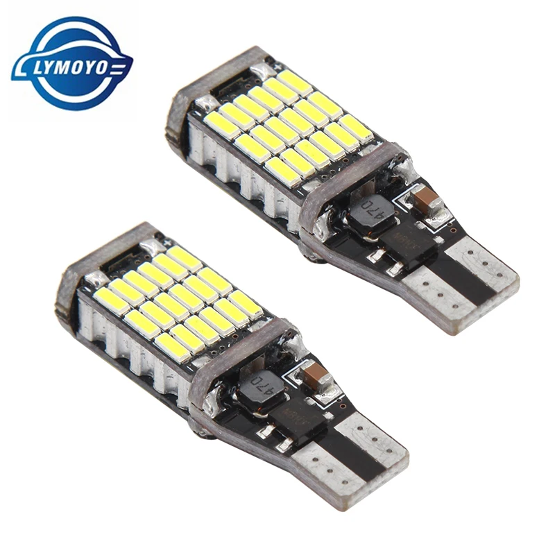 2 шт. Автомобильные светодиодные лампы T15 W16W 45 SMD 4014 DC12 в|lamp white|lamp lamplamp led |