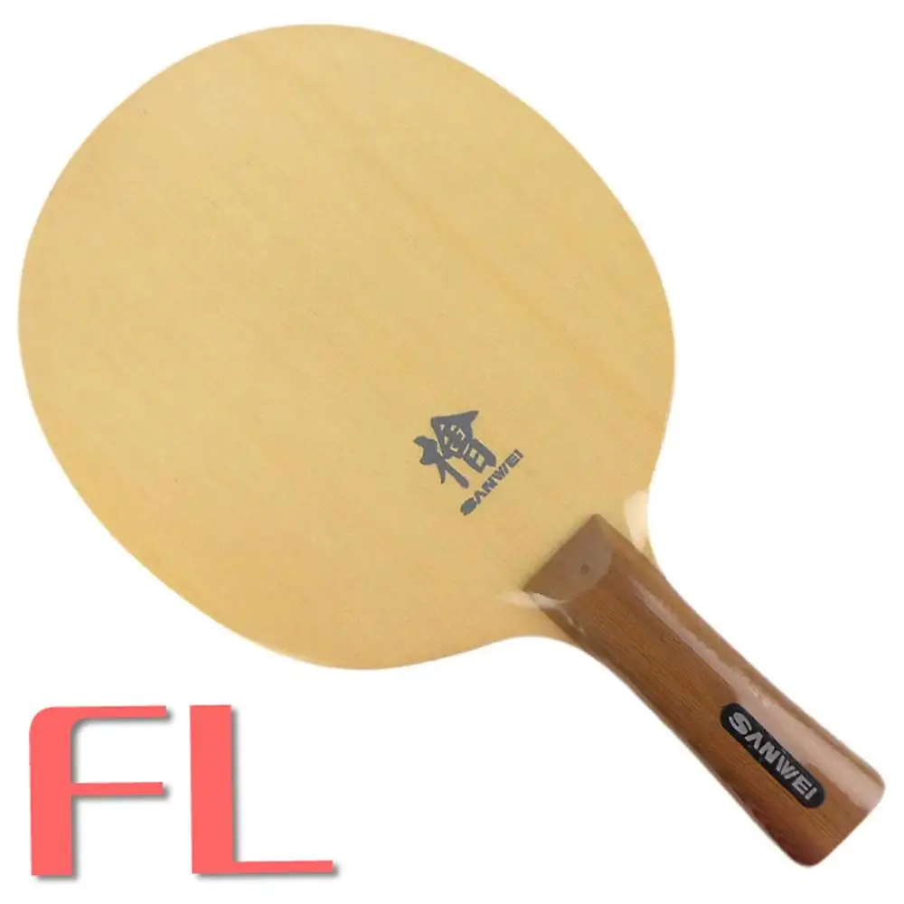 FL long handle Sanwei H10 лезвие для настольного тенниса - Цвет: FL long handle