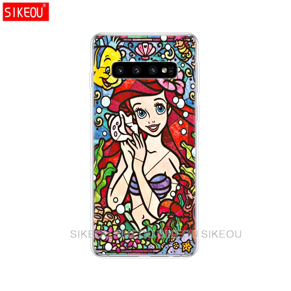 61035 Для samsung Galaxy S10 чехол S10Plus Силиконовый ТПУ чехол для телефона S10 E чехол для samsung S10 Plus G975F S 10 SM-G973F прозрачный - Цвет: 61035