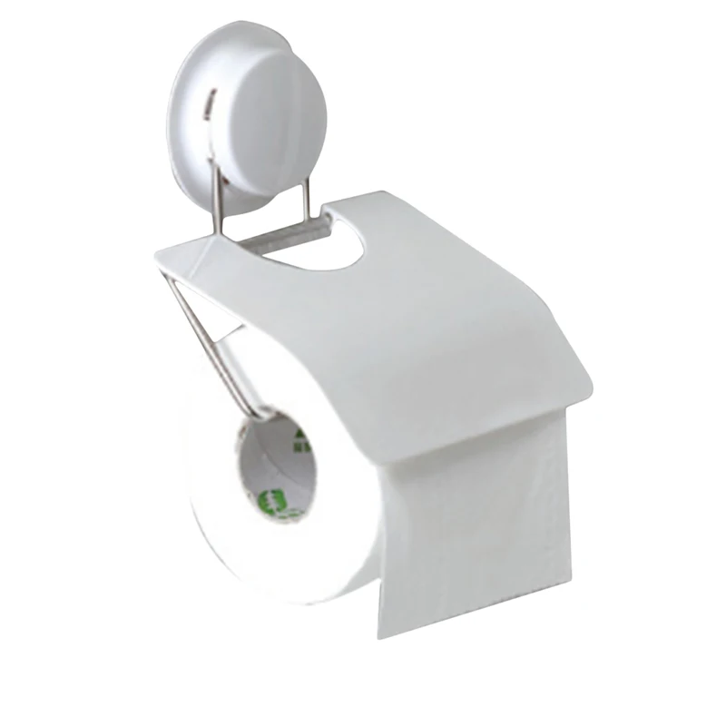 Wc бумажный держатель на присоске стойка для ванной комнаты туалетной бумаги