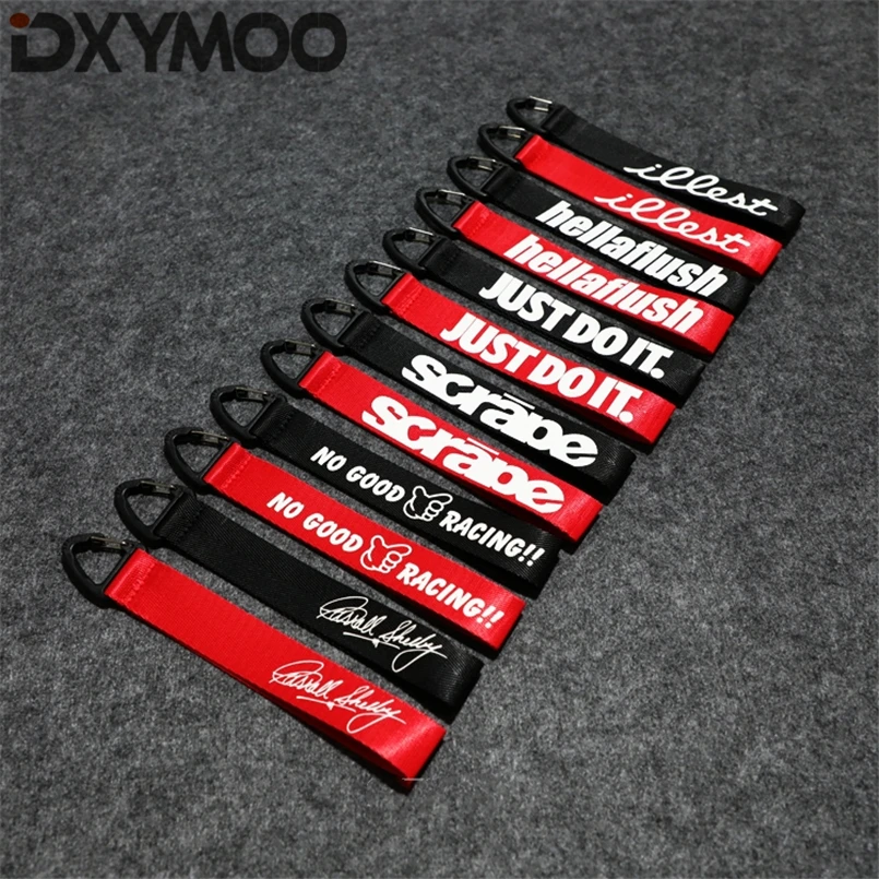 Drift Just DO it Scrape Hellaflush автомобильный брелок, Автомобильные украшения, аксессуары для велоспорта, гоночных атак, максимальное кольцо для ключей