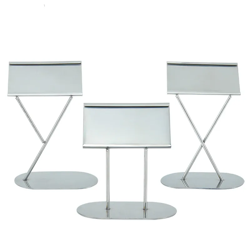 Держатель для визитных карточек из нержавеющей стали стойка ценник