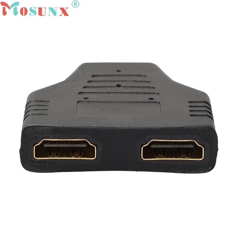 Цена по прейскуранту завода MOSUNX Горячая продажа HDMI папа к двойному Женский 1 2 Way
