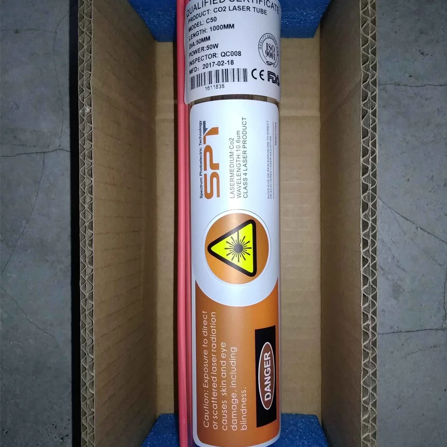 

SPT C80 80w Co2 laser tube with 1600mm length