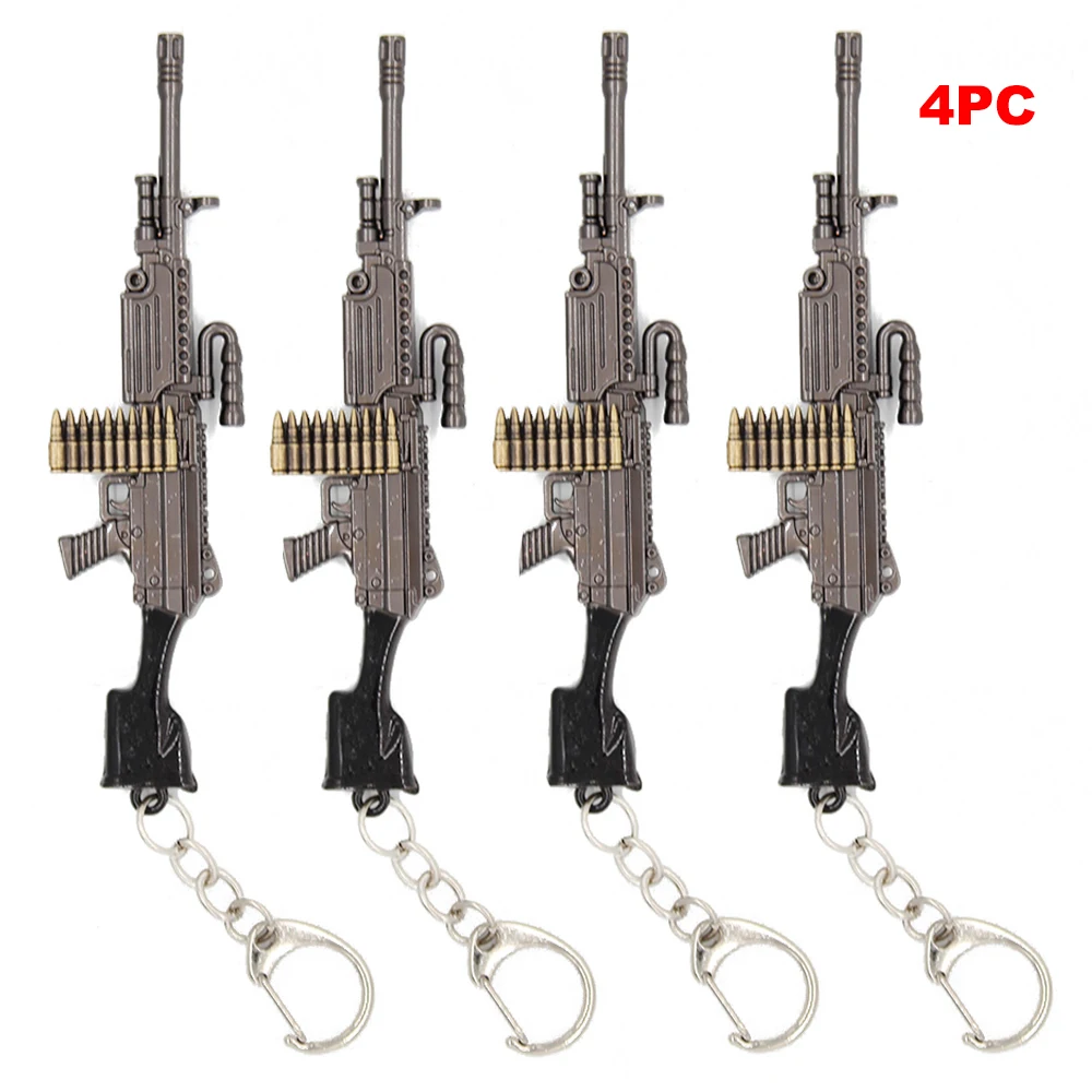 Мини брелок 98K/Groza Assault Steps Red 3 шт. 4 пистолет для выживания джедаев модель мальчиков