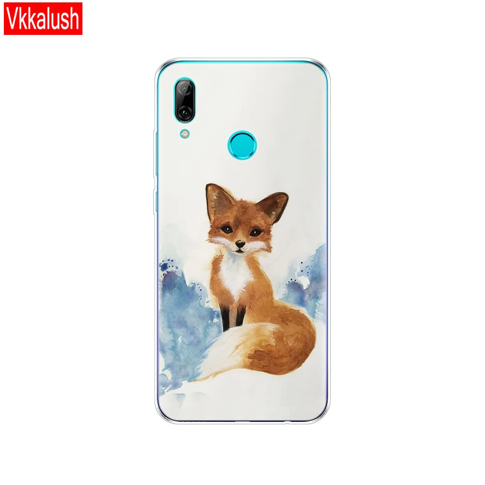 80186 Для huawei p Smart Чехлы Силиконовые Мягкие ТПУ задняя крышка собаки для huawei p Smart plus чехол huawei p smart Z бампер - Цвет: 80186