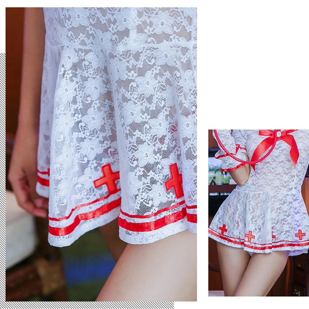 Сексуальное нижнее белье в европейском и американском стиле белая кружевная