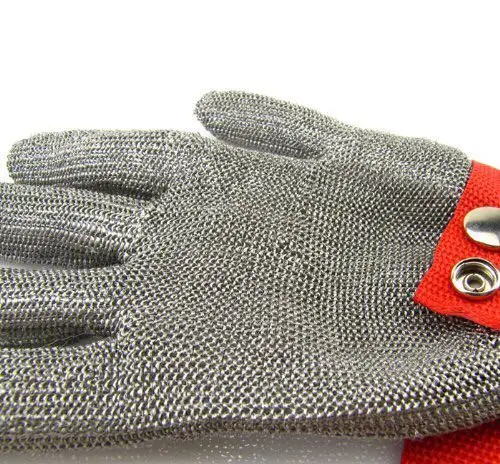 

2017New style 316L Anti-cut Gloves with Stainless Steel Safety protective Gloves with a Anti-Cut HPPE gloves (2 Pairs)
