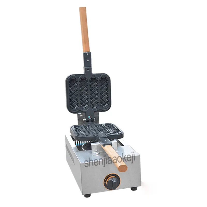 

Нержавеющая Сталь Коммерческие вафельные хрустящие чипсы машина хрустящая машина Газовая колбаса Хот дог закуски машина 2800Kpa 1 шт.