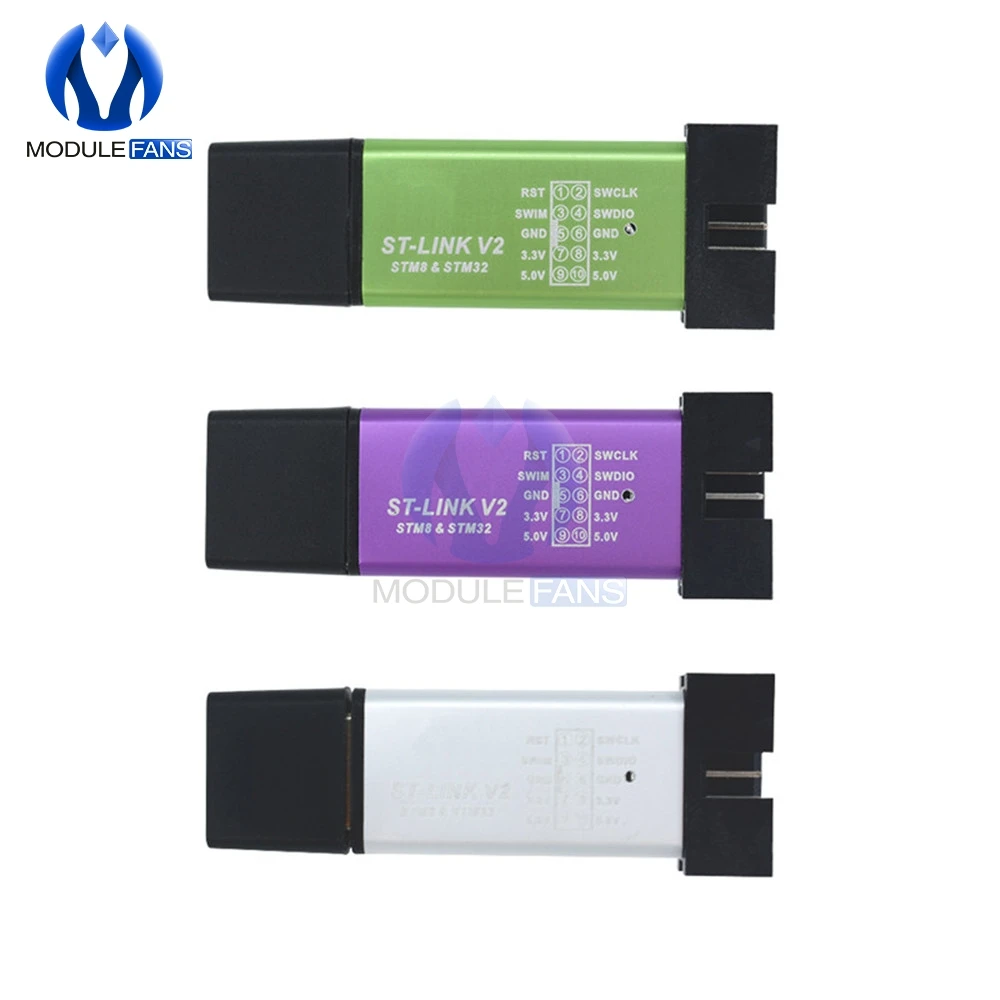 1 комплект ST LINK Stlink Link V2 Mini STM8 STM32 симулятор загрузки программирования с покрытием