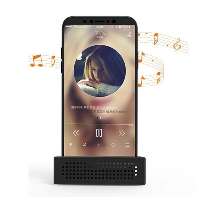 Портативный мини ABS Настольный держатель телефона для Samsung Huawei Xiaomi телефон