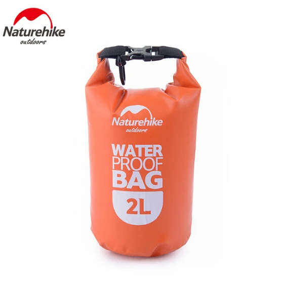 Orange 2L Naturehike водонепроницаемые сумки, уличные ультралегкие походные сухие органайзеры, сумки для плавания - Цвет: Orange 2L