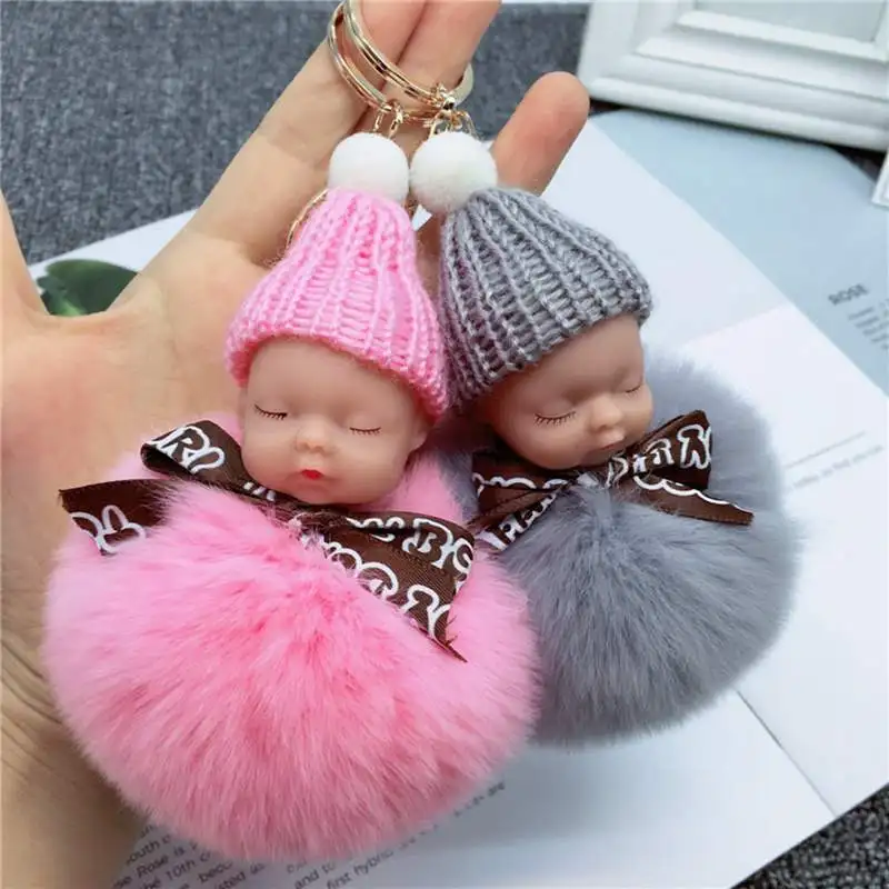 Милые детские плюшевые игрушки Бабай мягкие куклы для детей каваи брелок кольцо